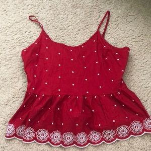 Arizona tie back tank